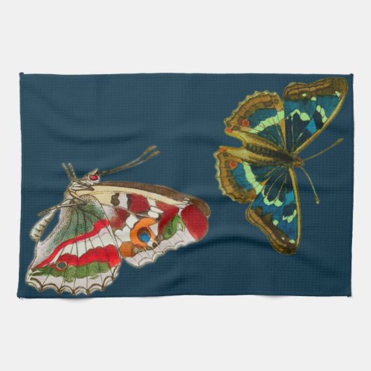 Lebhafte Kunst - Aquarellblume Geschirrtuch (Horizontal)