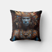 Lebhafte Kunst der Stammesfusion Kissen (Vorderseite)