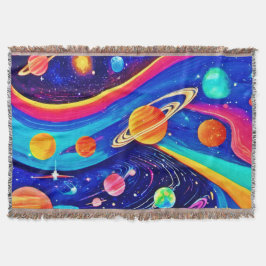 Lebhafte Kunst des Universums Decke