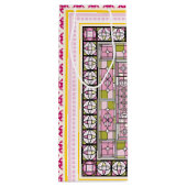 Lebhafte Kunst Geschenktüte Für Weinflaschen (Rückseite)