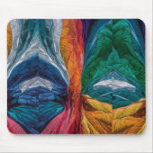 Lebhafte Kunst im Kobra-Stil Mousepad (Vorne)