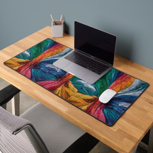 Lebhafte Kunst im Kobra-Stil Schreibtischunterlage (Büro 2)