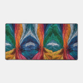 Lebhafte Kunst im Kobra-Stil Schreibtischunterlage (Vorderseite)