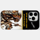 Lebhafte Kunst: Zauberei mit Tigern Case-Mate iPhone Hülle (Rückseite (Horizontal))