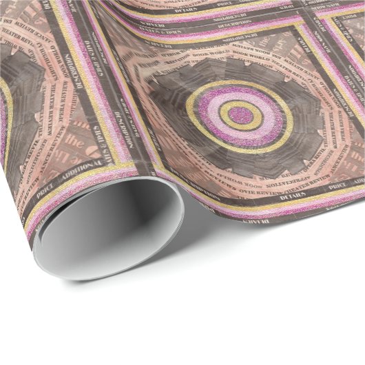 Lebhafte Künste Geschenkpapier (Rolleneckpunkt)