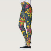 Lebhafte künstlerische Leggings Elegante Digitaldr (Links)