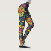 Lebhafte künstlerische Leggings Elegante Digitaldr (Rechts)