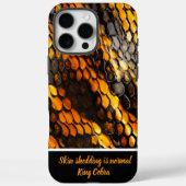 Lebhafte, kunstvolle Schlangenmuster Case-Mate iPhone Hülle (Rückseite)