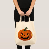 Lebhafte Kürbis-Abbildung Tragetasche (Vorderseite (Produkt))