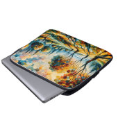 Lebhafte Landschaft Laptopschutzhülle (Vorne Knopf)