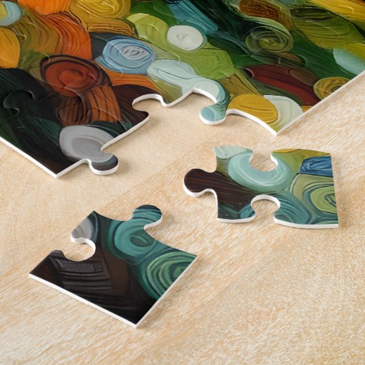 Lebhafte Landschaft Puzzle (Seite)