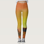 Lebhafte Leggings (Vorderseite)