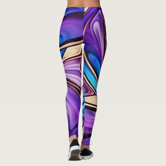 lebhafte Leggings (Rückseite)
