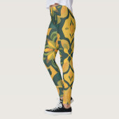 Lebhafte Leggings der Wohngestaltung - Nahtloses M (Links)