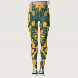 Lebhafte Leggings der Wohngestaltung - Nahtloses M