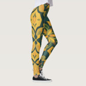 Lebhafte Leggings der Wohngestaltung - Nahtloses M (Rechts)
