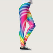 Lebhafte Leggings für die Gefärbte Krawatte (Rechts)