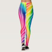 Lebhafte Leggings für die Gefärbte Krawatte (Rückseite)