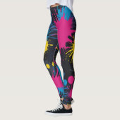 Lebhafte Leggings für Farbspritzen (Links)