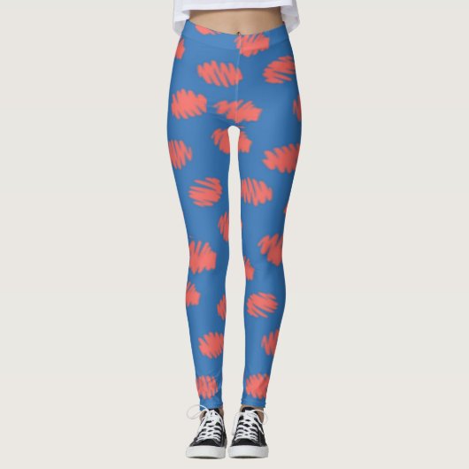 Lebhafte Leggings-Grafiken für den Comf für Mode n Leggings (Vorderseite)