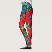 Lebhafte Leggings nahtlos - Wohngestaltung Ins (Links)