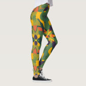 Lebhafte Leggings nahtloser Muster - Fett Zuhause- (Rechts)