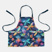 Lebhafte Libellen Schürze (Vorderseite)