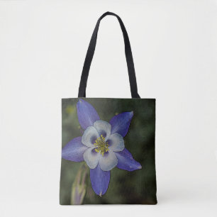 Lebhafte Lila Morgenglorie Tasche