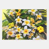 Lebhafte, lila Orchideen Geschenkpapier Set (Vorderseite 2)