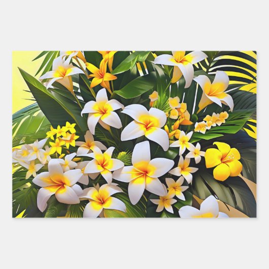 Lebhafte, lila Orchideen Geschenkpapier Set (Vorderseite 2)