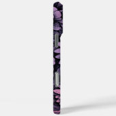 Lebhafte Lila Pink Daisy Floral Illustration Case-Mate iPhone Hülle (Rückseite / Rechts)