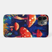 Lebhafte Magic Mushroom Forest Art Case-Mate iPhone Hülle (Rückseite (Horizontal))