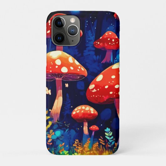 Lebhafte Magic Mushroom Forest Art Case-Mate iPhone Hülle (Rückseite)