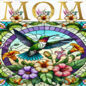 Lebhafte Mama Hummingbird Thermosbecher