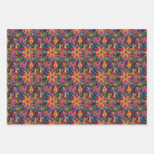 Lebhafte Mandalas Diwali Geschenkpapier Set (Vorderseite 3)