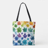 Lebhafte Maple Leaf-Tasche Tasche (Rückseite)