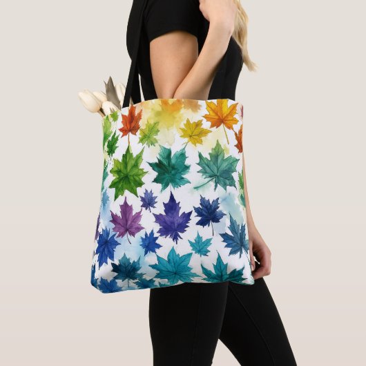 Lebhafte Maple Leaf-Tasche Tasche (Von Nahem)