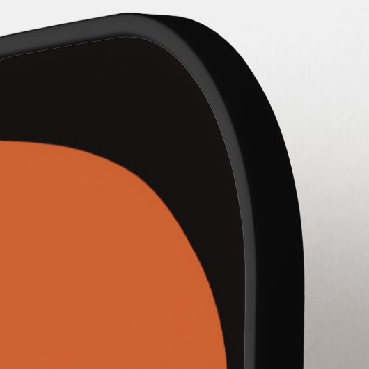 Lebhafte Meereswellen & Sonnenuntergang auf Pickle Pickleball Schläger (Linke Seite)