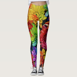 Lebhafte, mehrfarbige Leggings