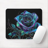 Lebhafte metallische Rose Mousepad (Mit Mouse)