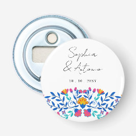 Lebhafte mexikanische Fiesta Wedding Flaschenöffner