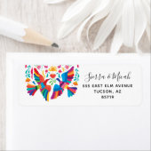 Lebhafte mexikanische Rücksendeadresse Inspirierte (Insitu)