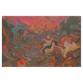 Lebhafte Mineral Rock Flow Paint Art Stoff (Fat Quarter (45,7 x 55,9 cm))