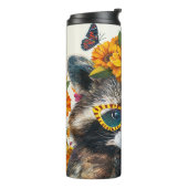 Lebhafte Mode, Raccon Thermosbecher (Nach links gedreht)