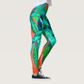 Lebhafte Money Tree Leggings (Rechts)