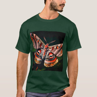 Lebhafte Moth in traumhaften Mustern T-Shirt