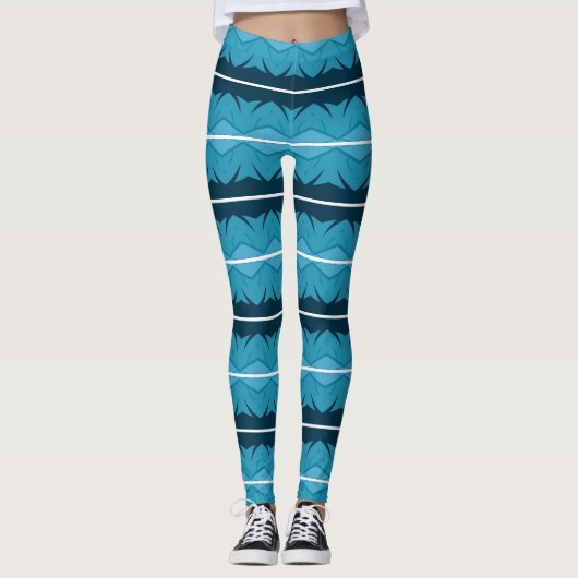 Lebhafte Muster: Leggings für jeden Anlass (Vorderseite)