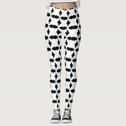 Lebhafte Muster: Leggings für jeden Anlass (Vorderseite)