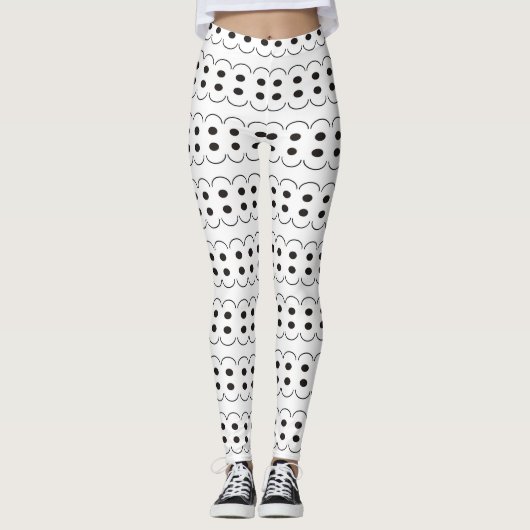 Lebhafte Muster: Leggings für jeden Anlass (Vorderseite)