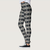 Lebhafte Nächte (kleines Muster) Leggings (Links)